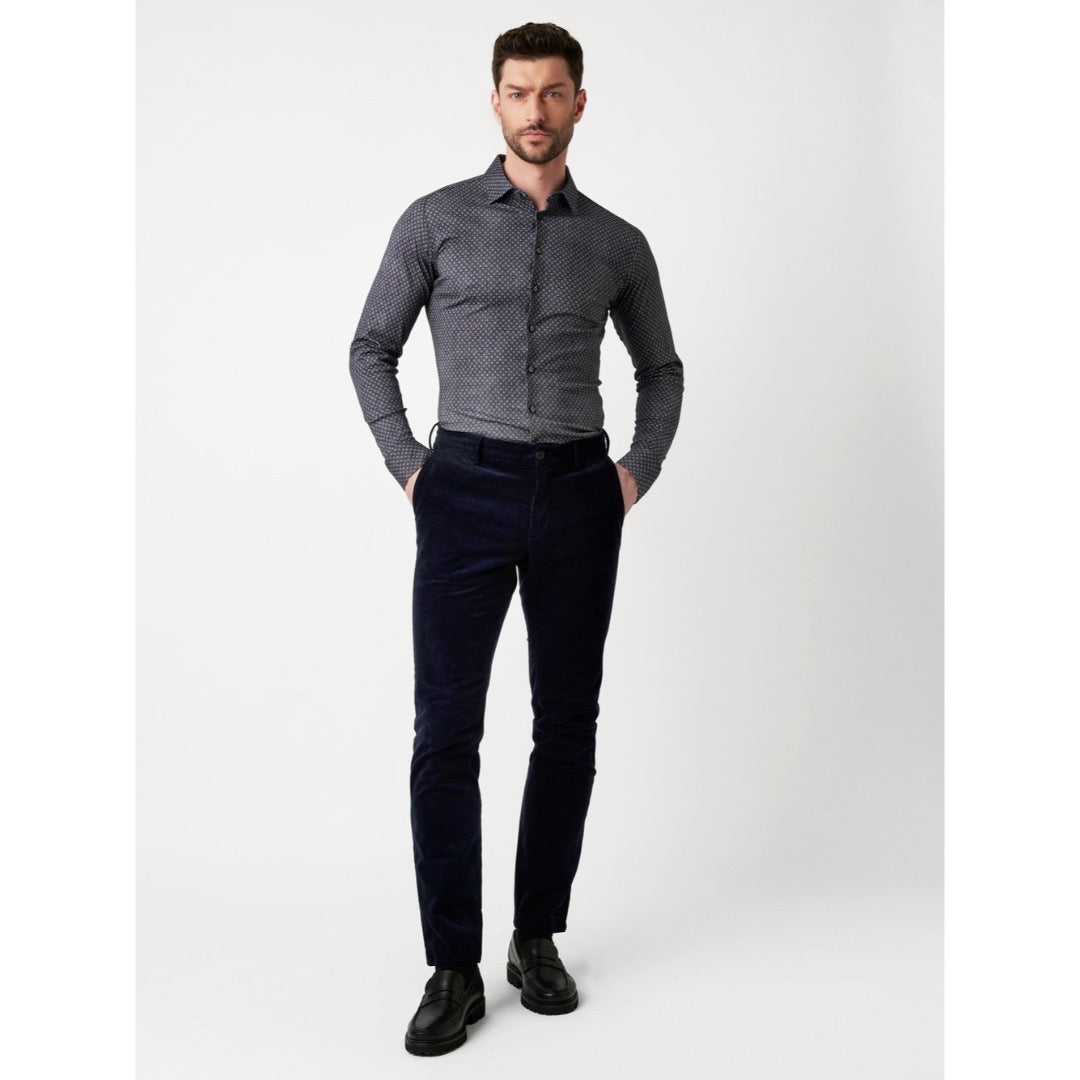 Desoto kuosipaita, tummanharmaa - Moment.fi