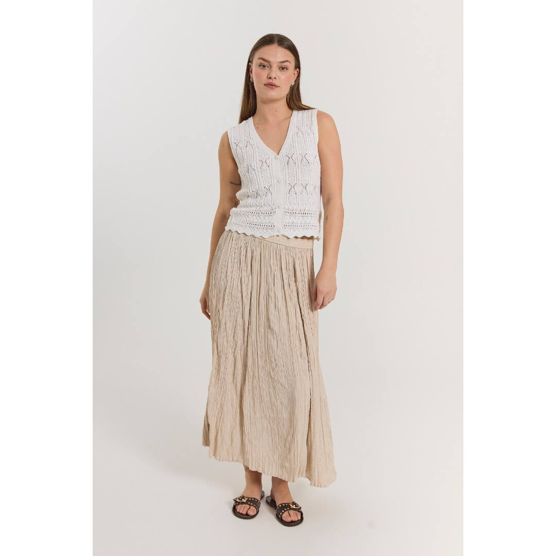 Freequent hame, beige - Moment.fi