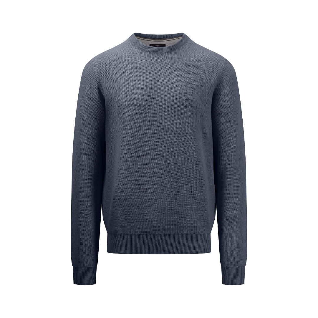 Fynch&Hatton neule struktuuri, tummansininen - Moment.fi