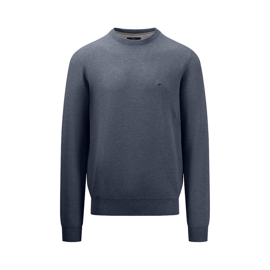 Fynch&Hatton neule struktuuri, tummansininen - Moment.fi