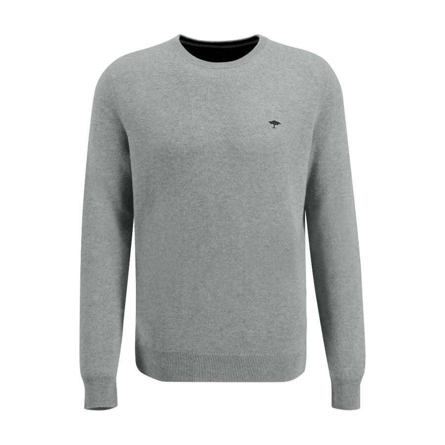 Fynch & Hatton merino-cashmere, vaaleanharmaa - Moment.fi