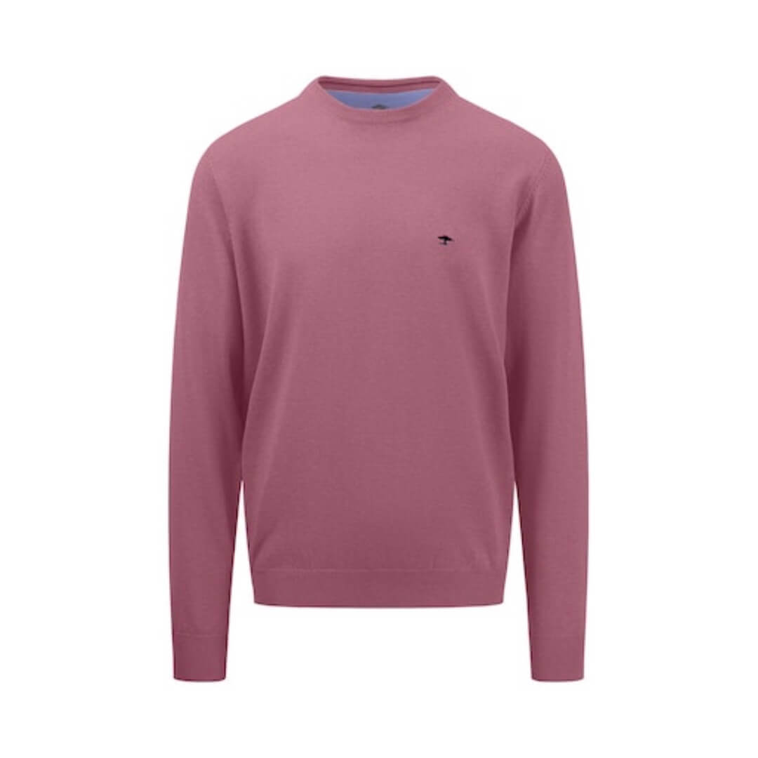 Fynch & Hatton puuvillaneule o-aukko, marjapuuro - Moment.fi