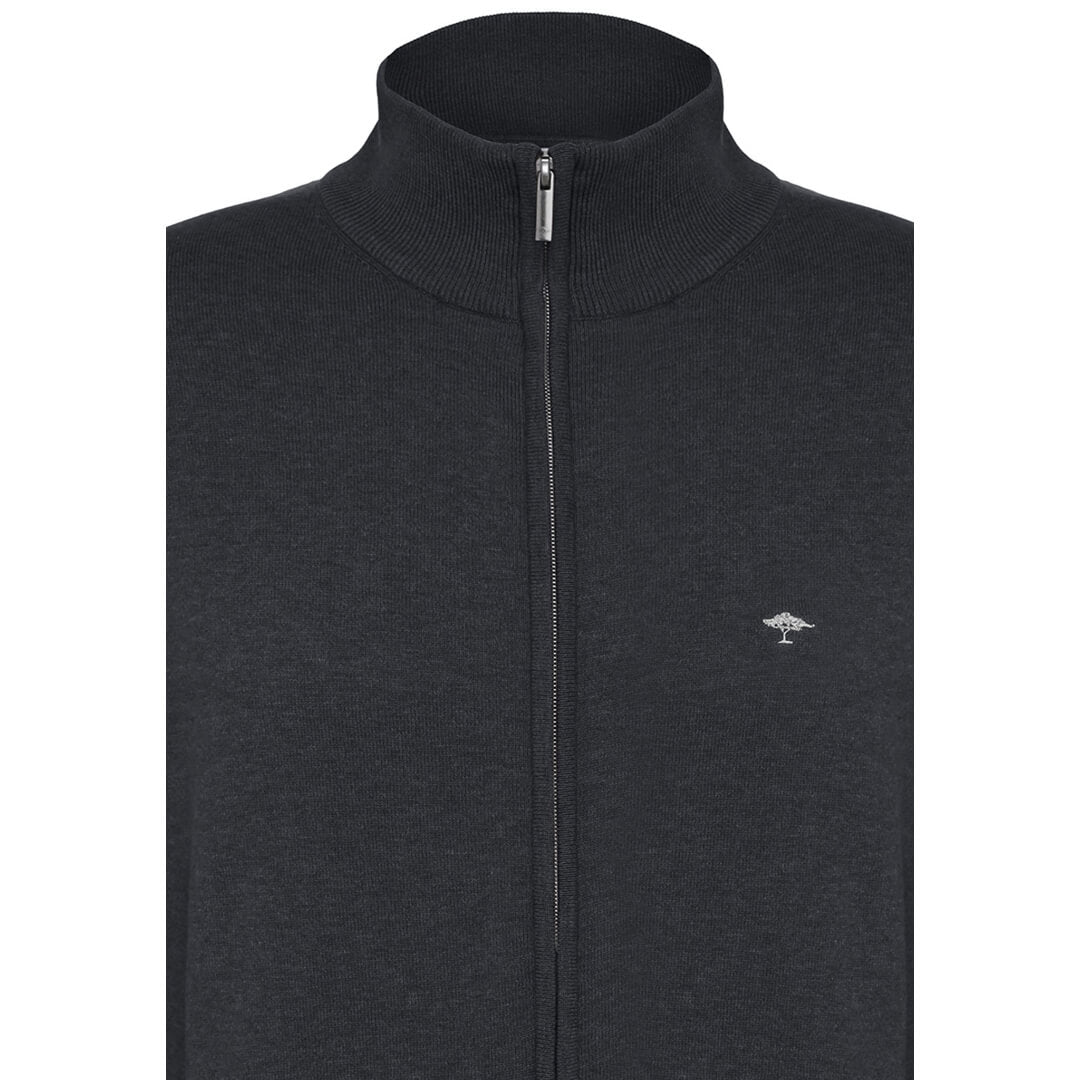 Fynch & Hatton neuletakki, tummanharmaa - Moment.fi