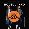 KAIKKI FARKUT JA HOUSUT -20%