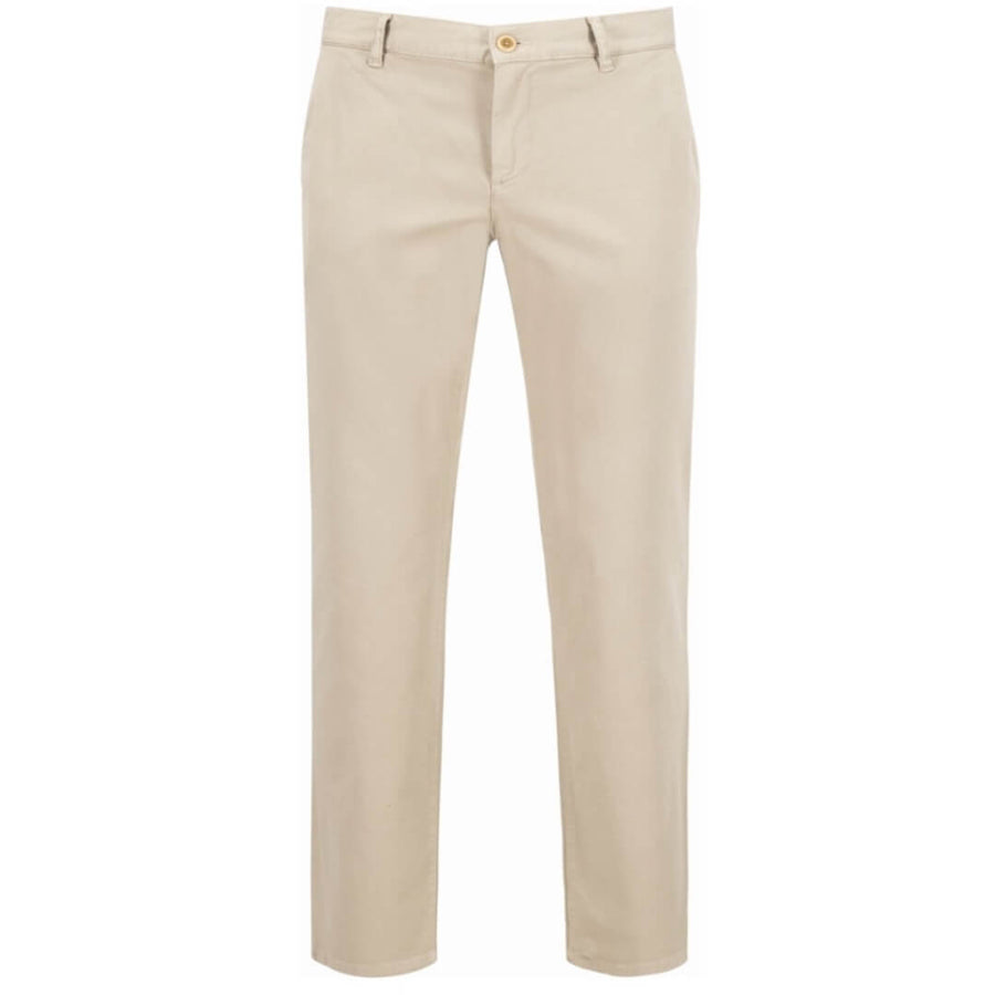 Alberto puuvillahousu Tencel, vaaleabeige - Moment.fi