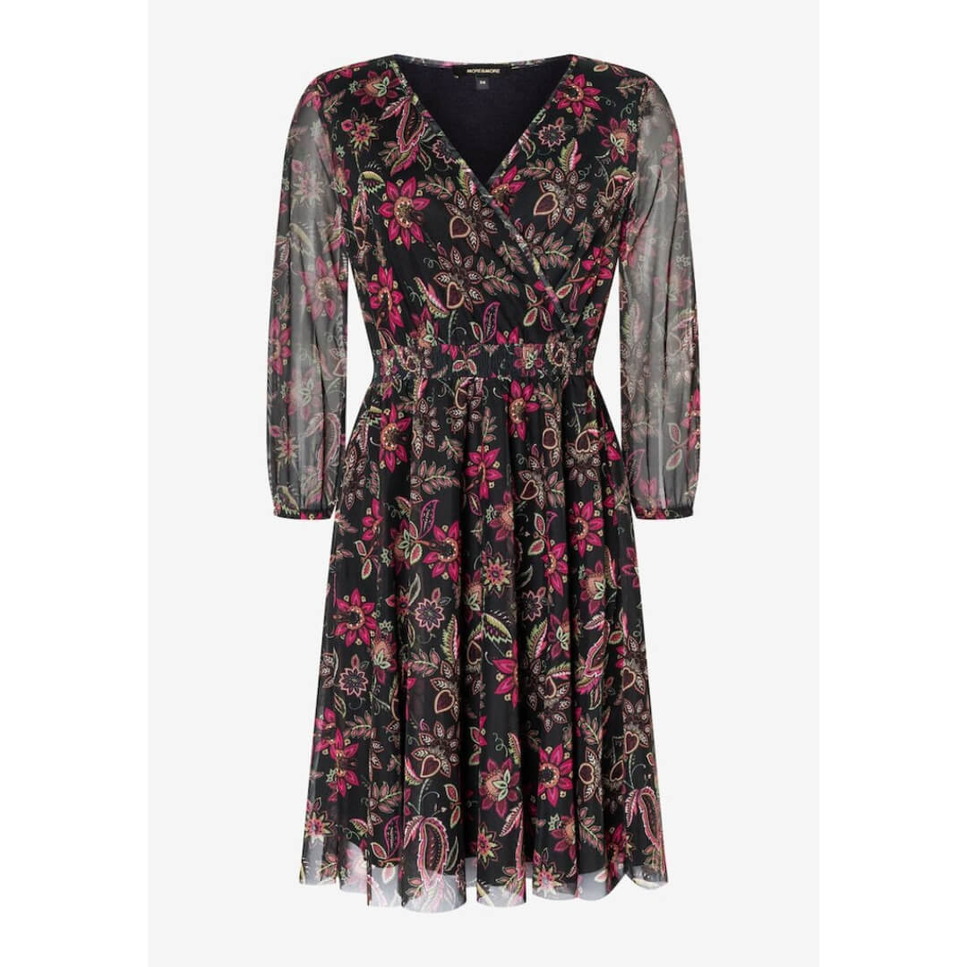 More & More kuosimekko mesh, musta - Moment.fi