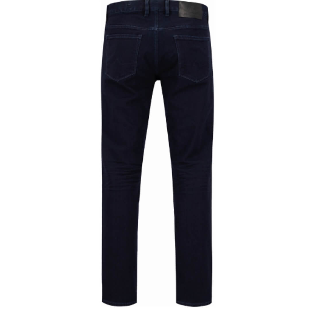 Alberto farkku Business Tencel, tummansininen - Moment.fi