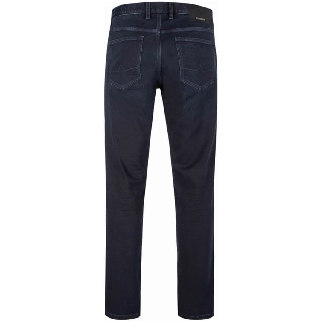 Alberto farkku business tencel, tummansininen - Moment.fi