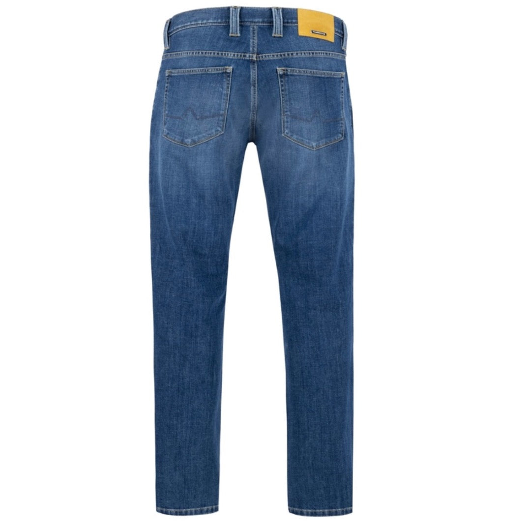 Alberto farkku Giza-stretch, vaaleansininen - Moment.fi