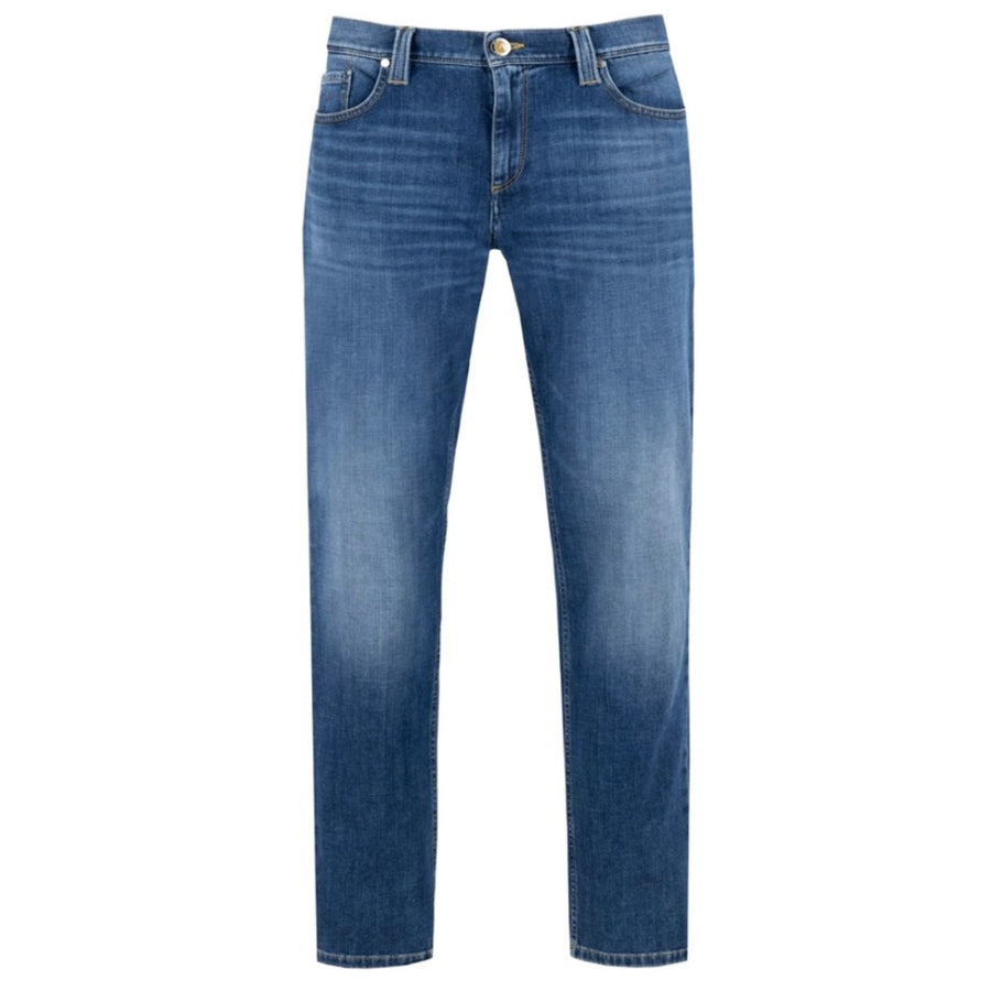 Alberto farkku Giza-stretch, vaaleansininen - Moment.fi