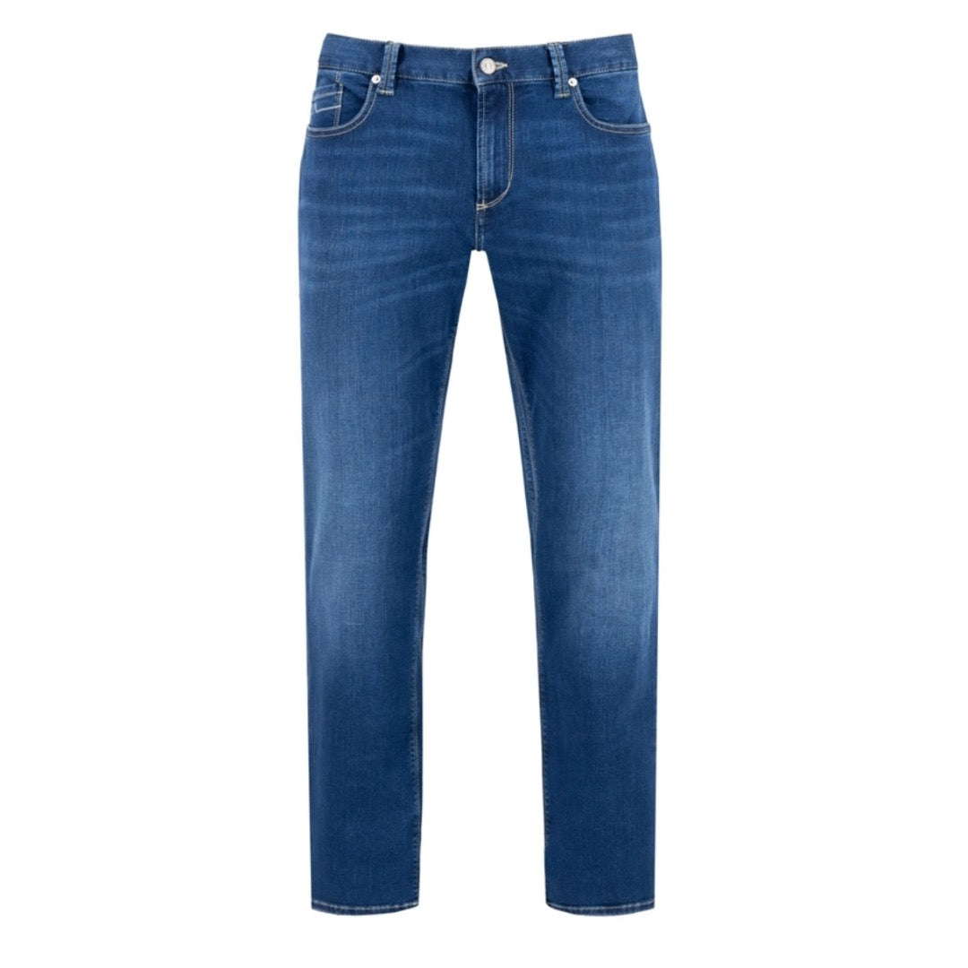 Alberto super stretch T400 farkku, sininen - Moment.fi