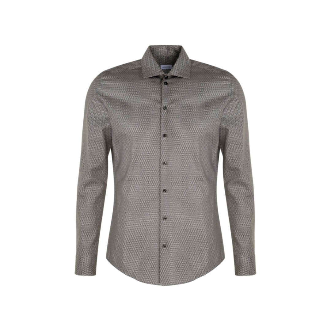 Seidensticker kuosipaita, harmaa - Moment.fi