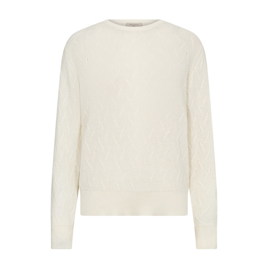 Freequent struktuurineule, luonnonvalkoinen - Moment.fi