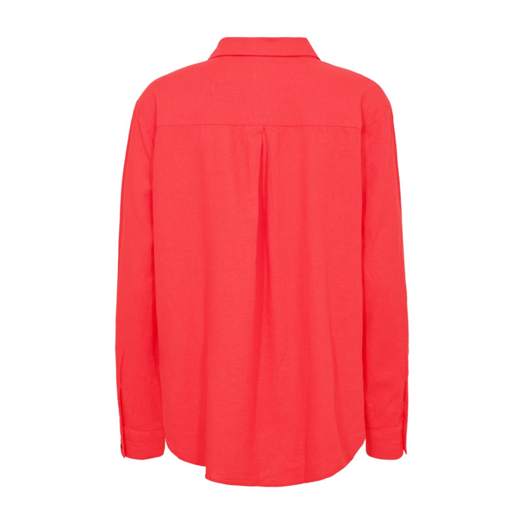 Freequent pellavapaita, punainen - Moment.fi