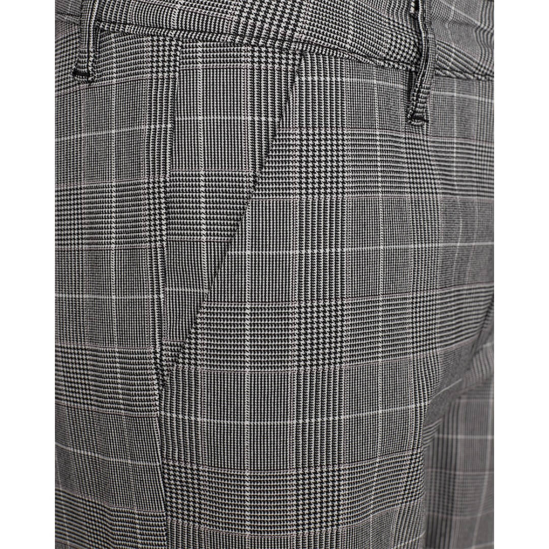 Freequent ruutuhousu, harmaa - Moment.fi