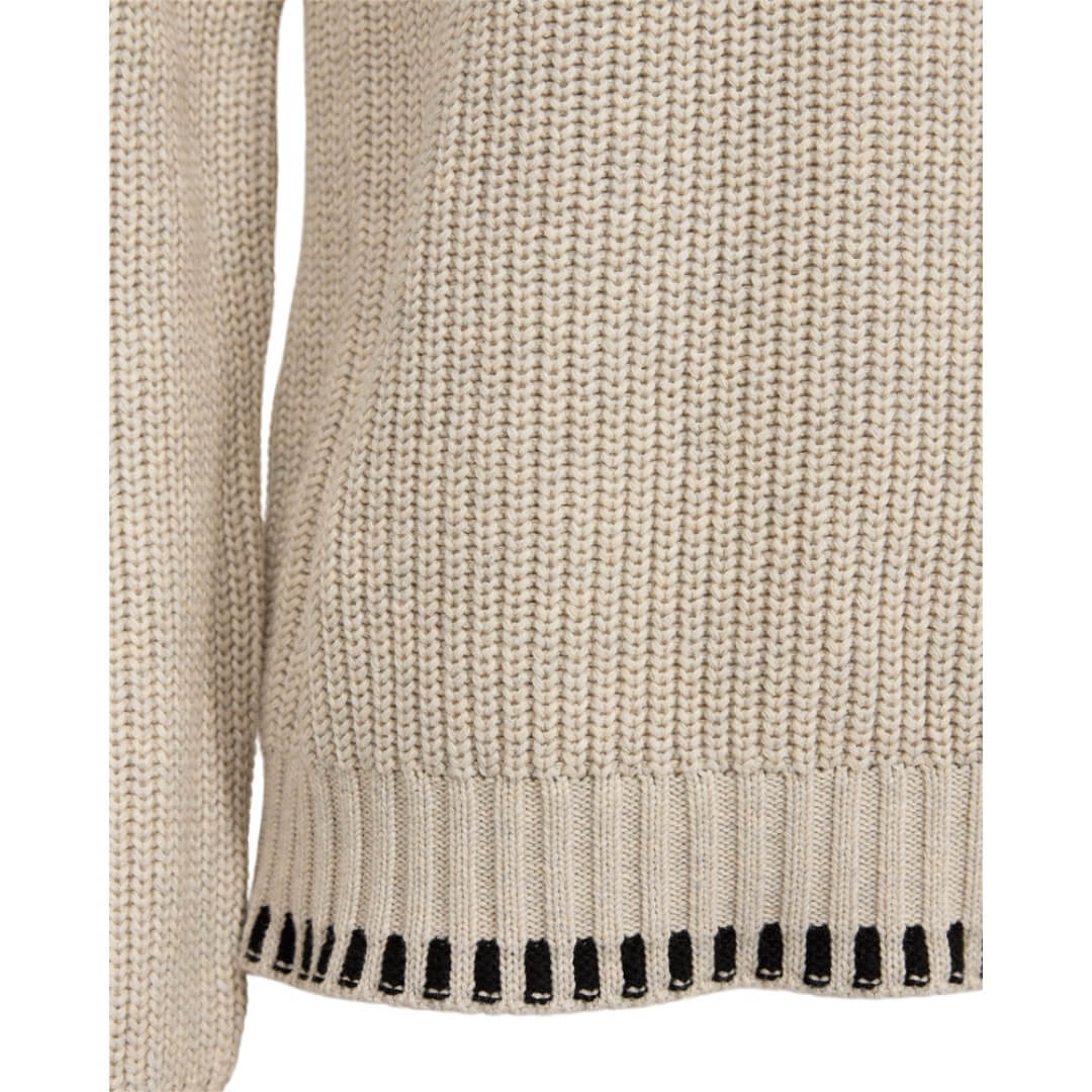 Freequent neule Ellis, beige - Moment.fi