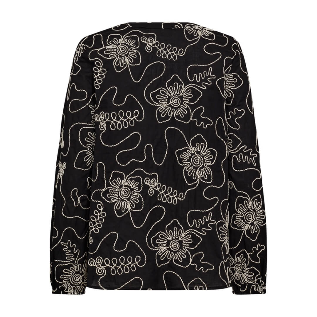 Freequent kuosipaita, musta - Moment.fi