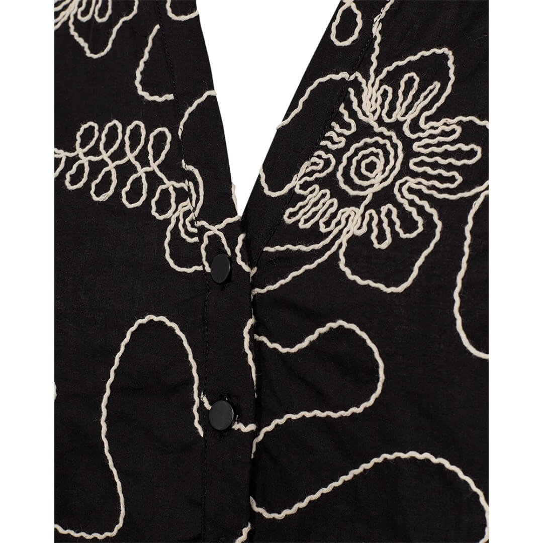 Freequent kuosipaita, musta - Moment.fi