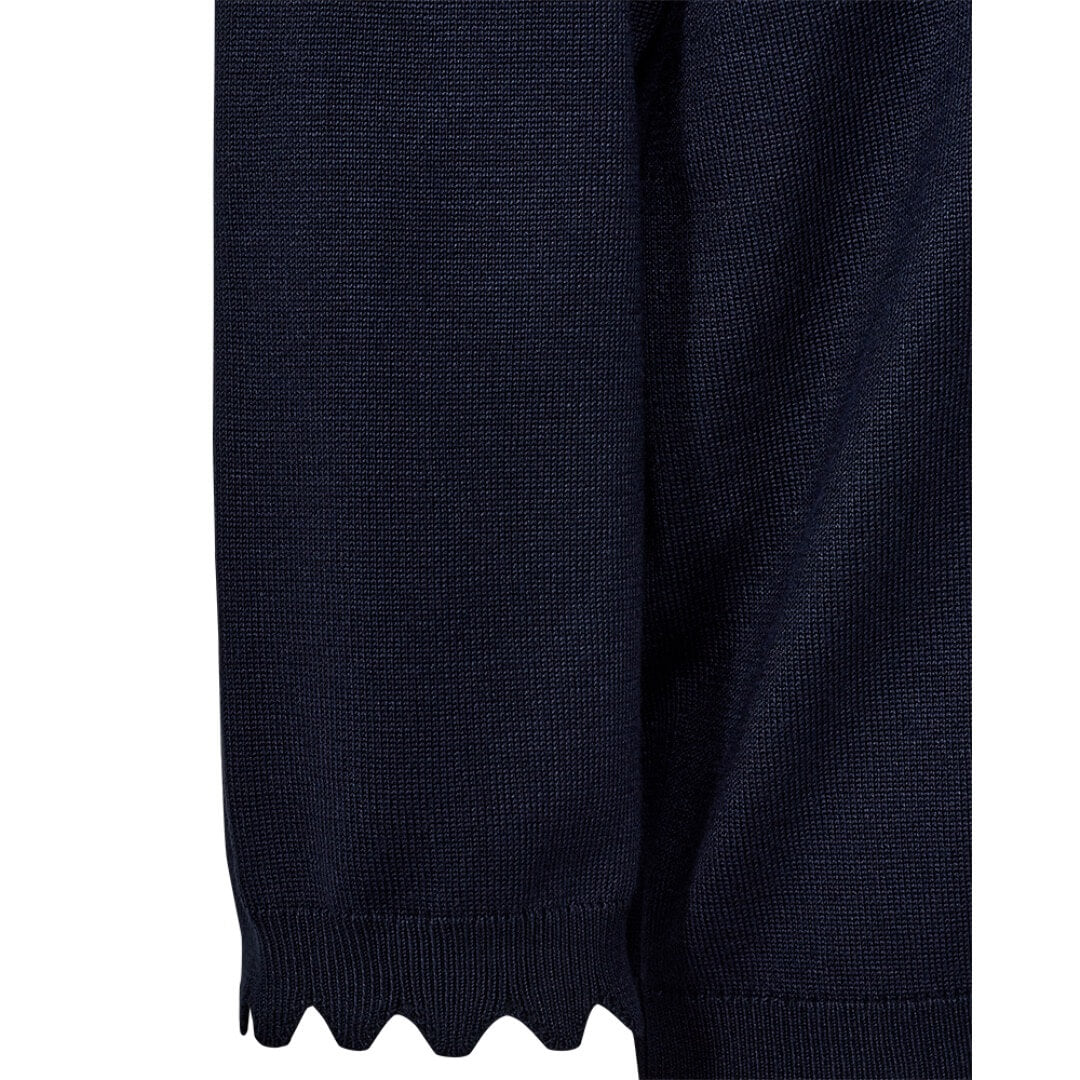 Freequent neule v-aukko, tummansininen - Moment.fi