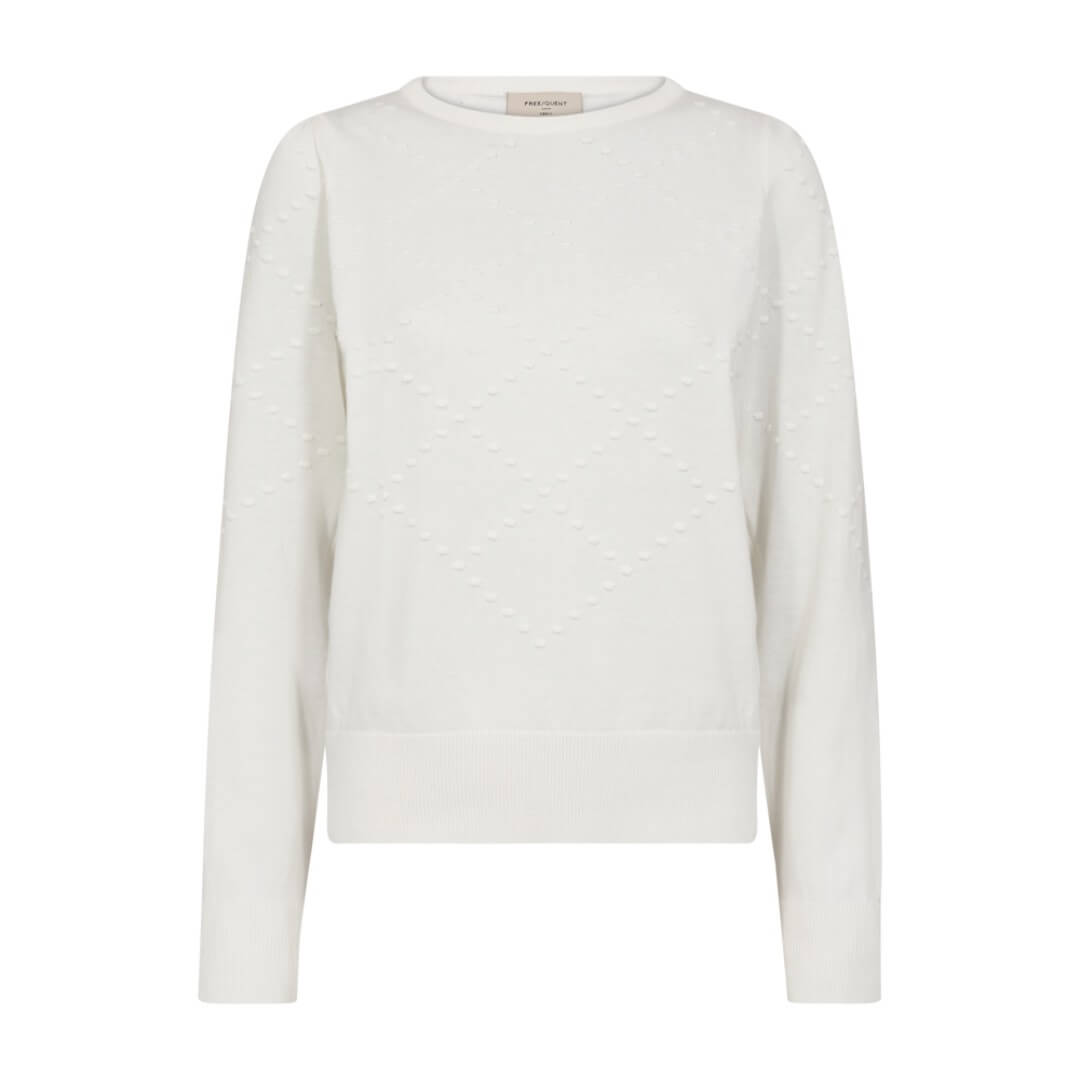 Freequent struktuurineule, luonnonvalkoinen - Moment.fi