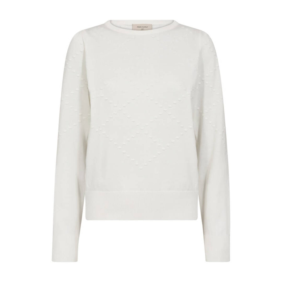 Freequent struktuurineule, luonnonvalkoinen - Moment.fi