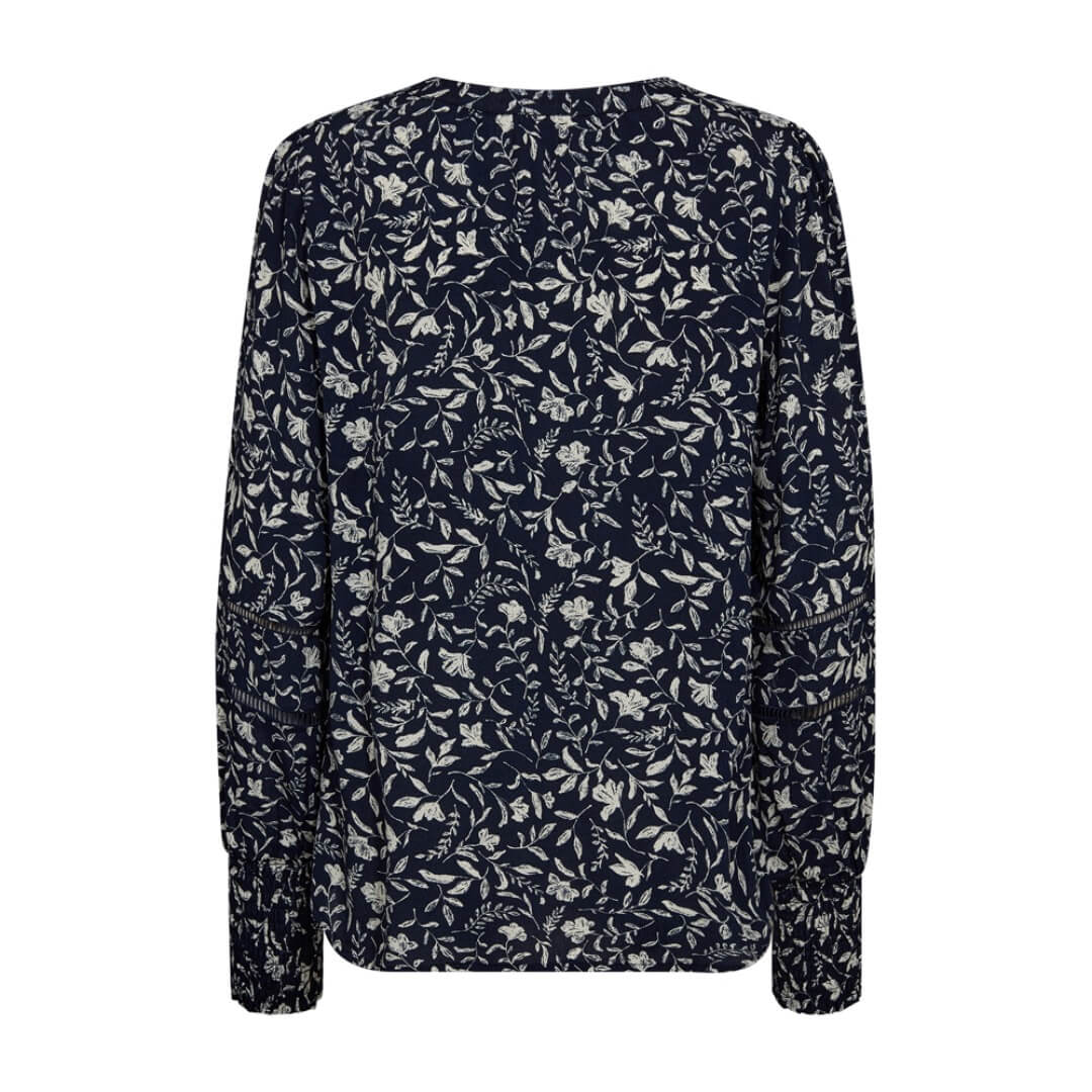 Freequent kuosipaita, tummansininen - Moment.fi