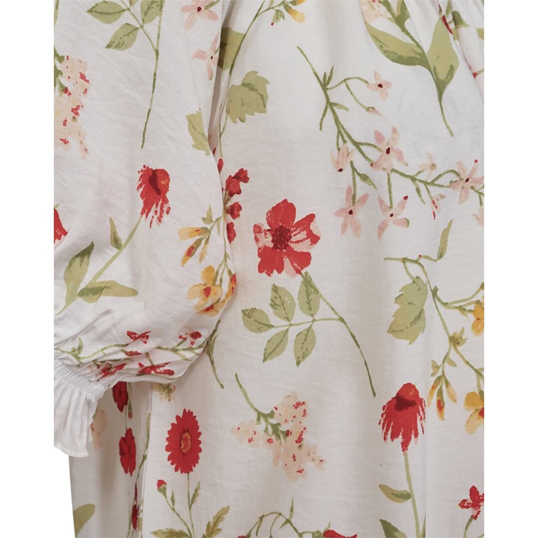 Freequent kukkapaita, punainen - Moment.fi