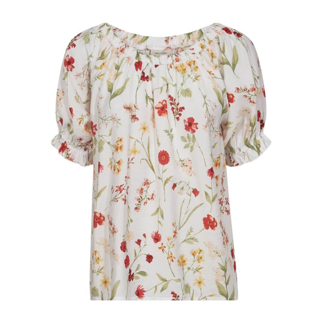 Freequent kukkapaita, punainen - Moment.fi