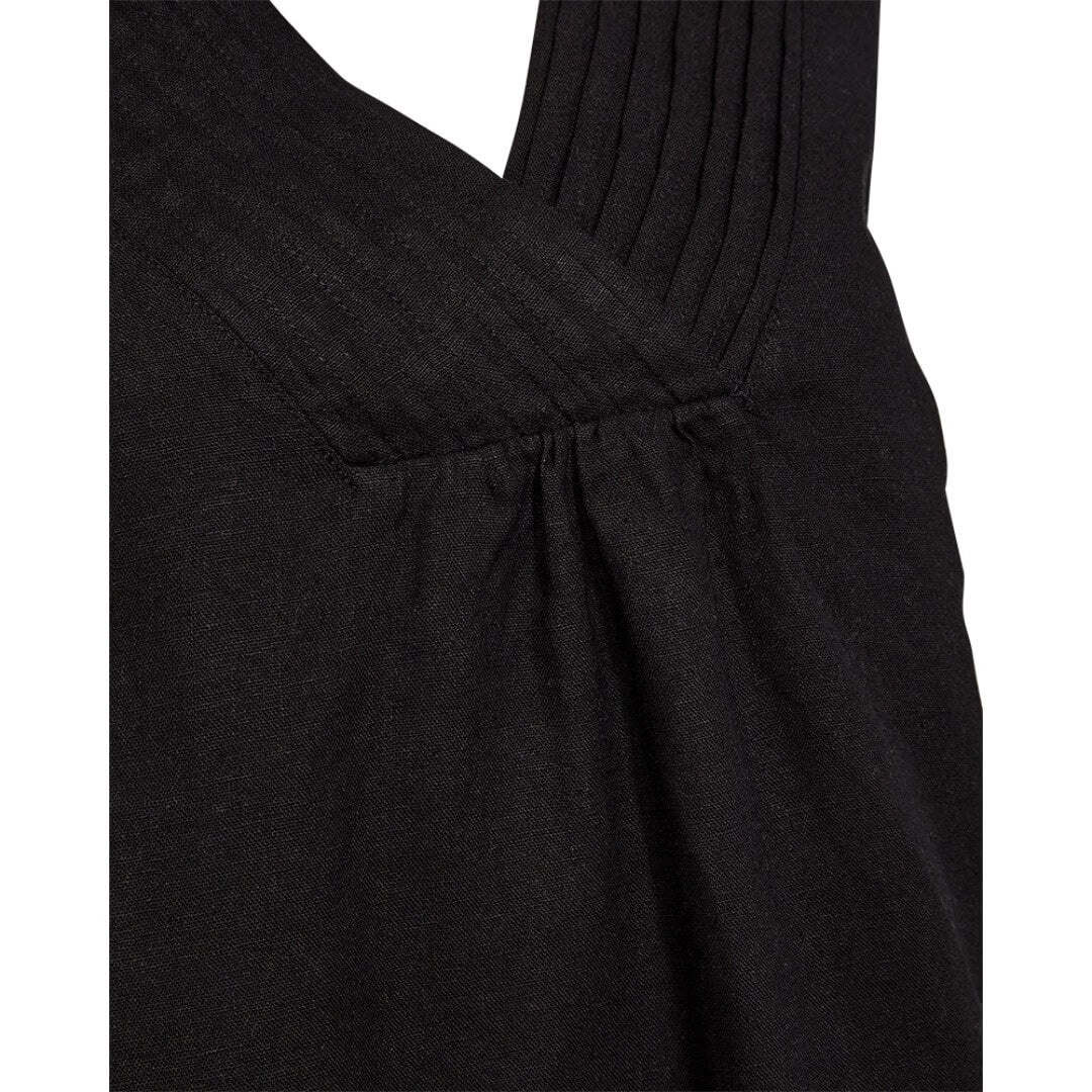 Freequent pellavatoppi, musta - Moment.fi