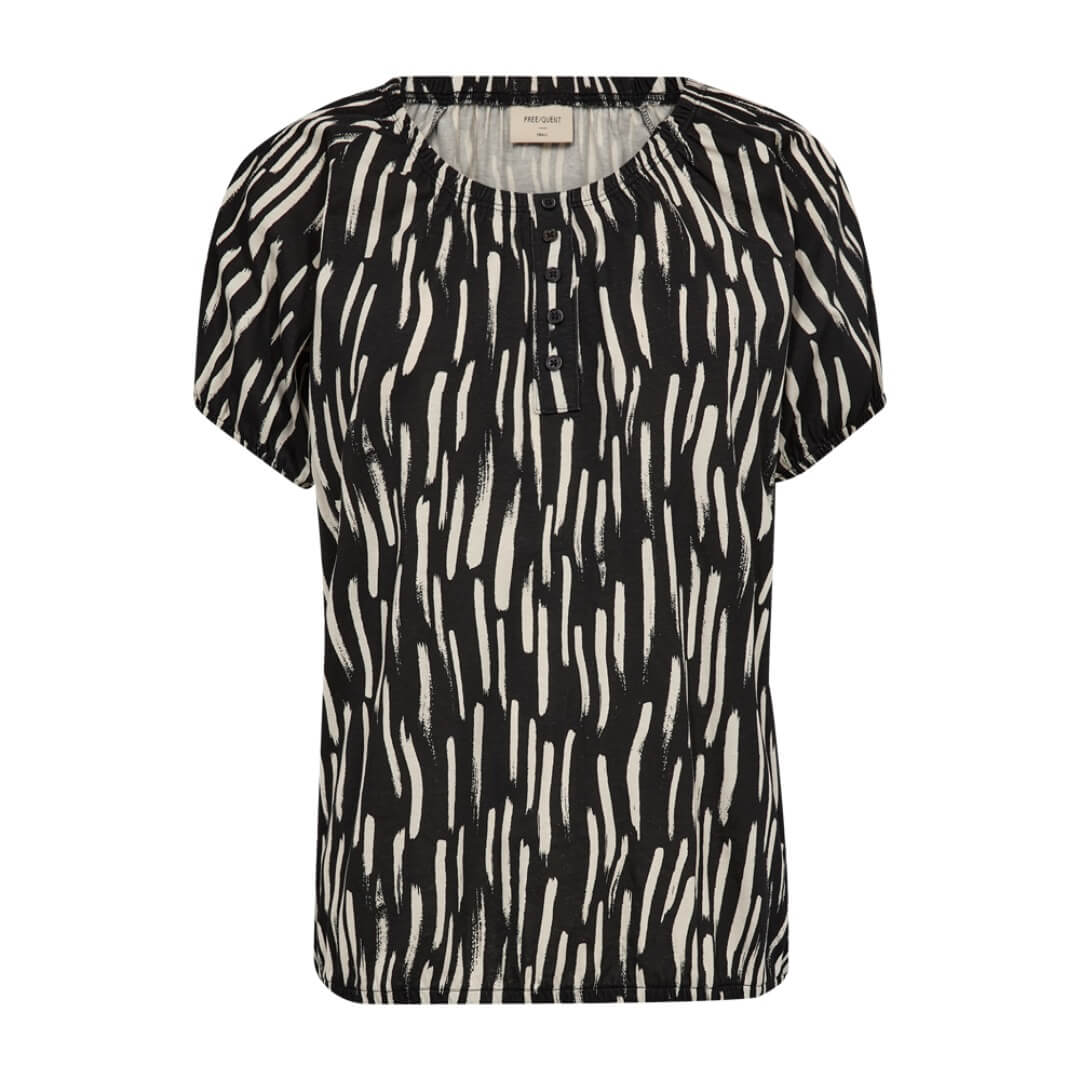 Freequent kuosipaita, musta - Moment.fi