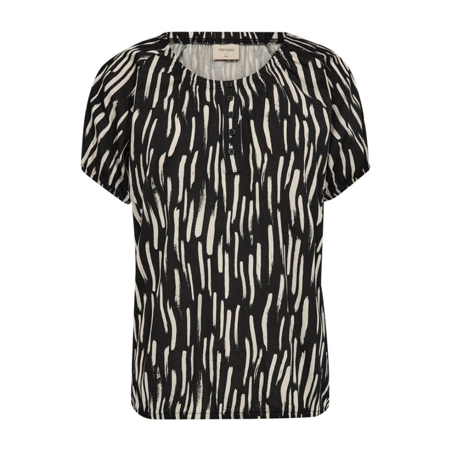 Freequent kuosipaita, musta - Moment.fi