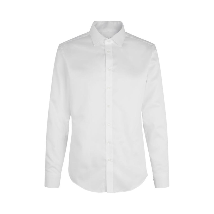 Seven Seas kauluspaita SLIM, valkoinen - Moment.fi