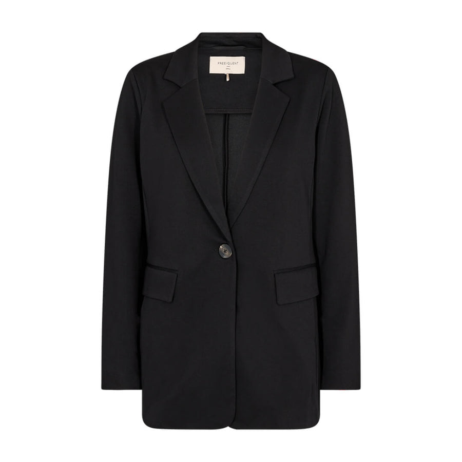 Freequent pidempi jakku, musta - Moment.fi