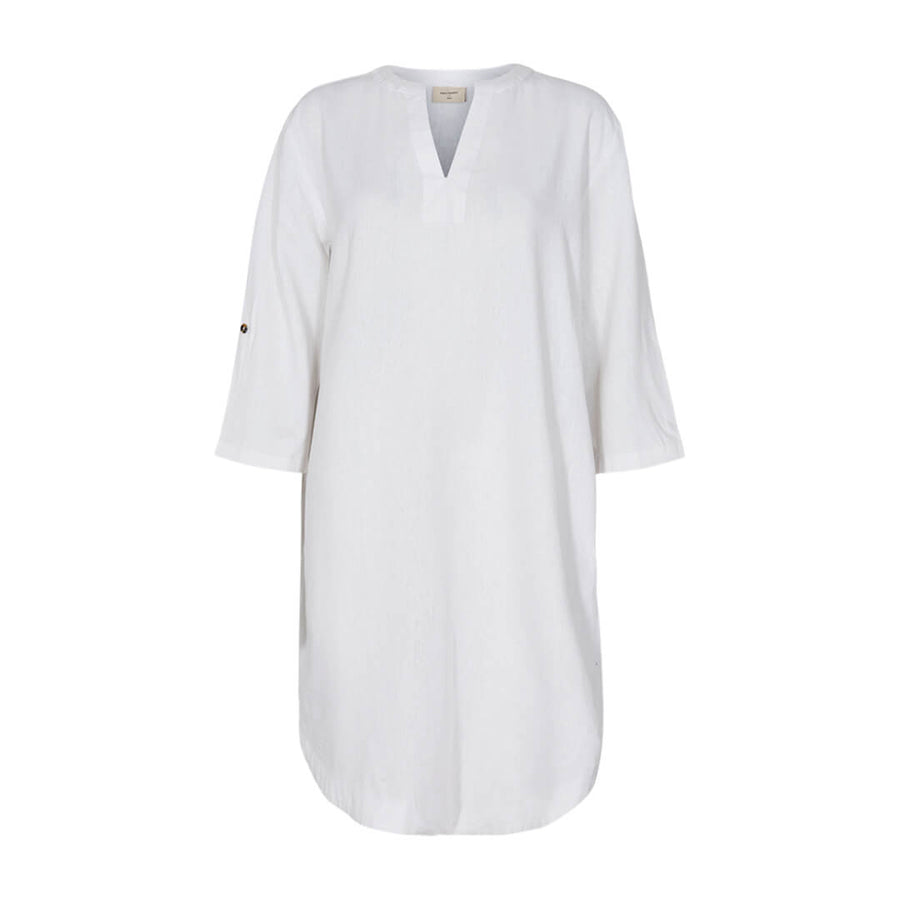 Freequent pellavatunika, valkoinen - Moment.fi