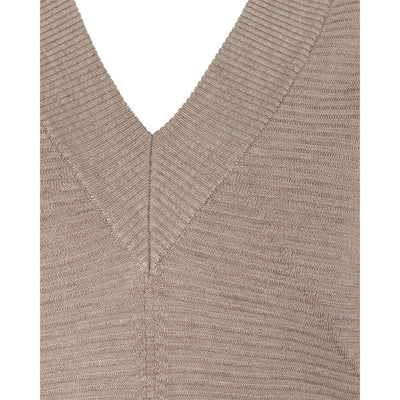 Freequent neule, beige - Moment.fi