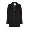 Freequent blazer pidempi, musta - Moment.fi