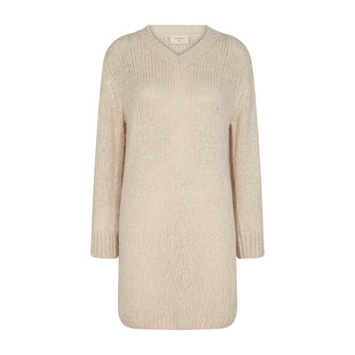 Freequent neulemekko mohair, beige - Moment.fi