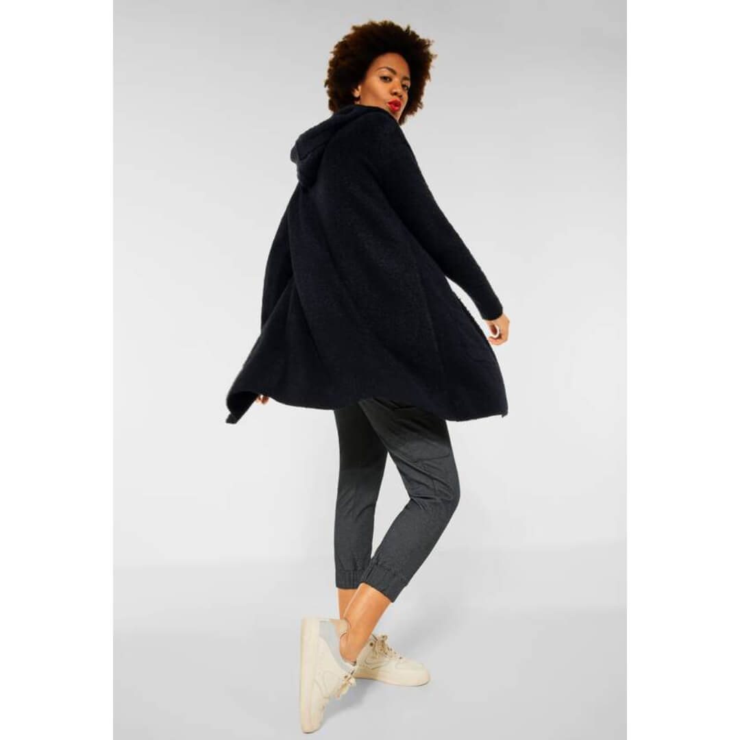 Street One neuletakki, tummansininen - Moment.fi