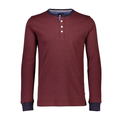 Lindbergh raitatrikoo henley, punainen - Moment.fi