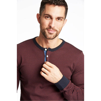 Lindbergh raitatrikoo henley, punainen - Moment.fi