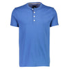 Lindbergh t-paita henley, sininen - Moment.fi