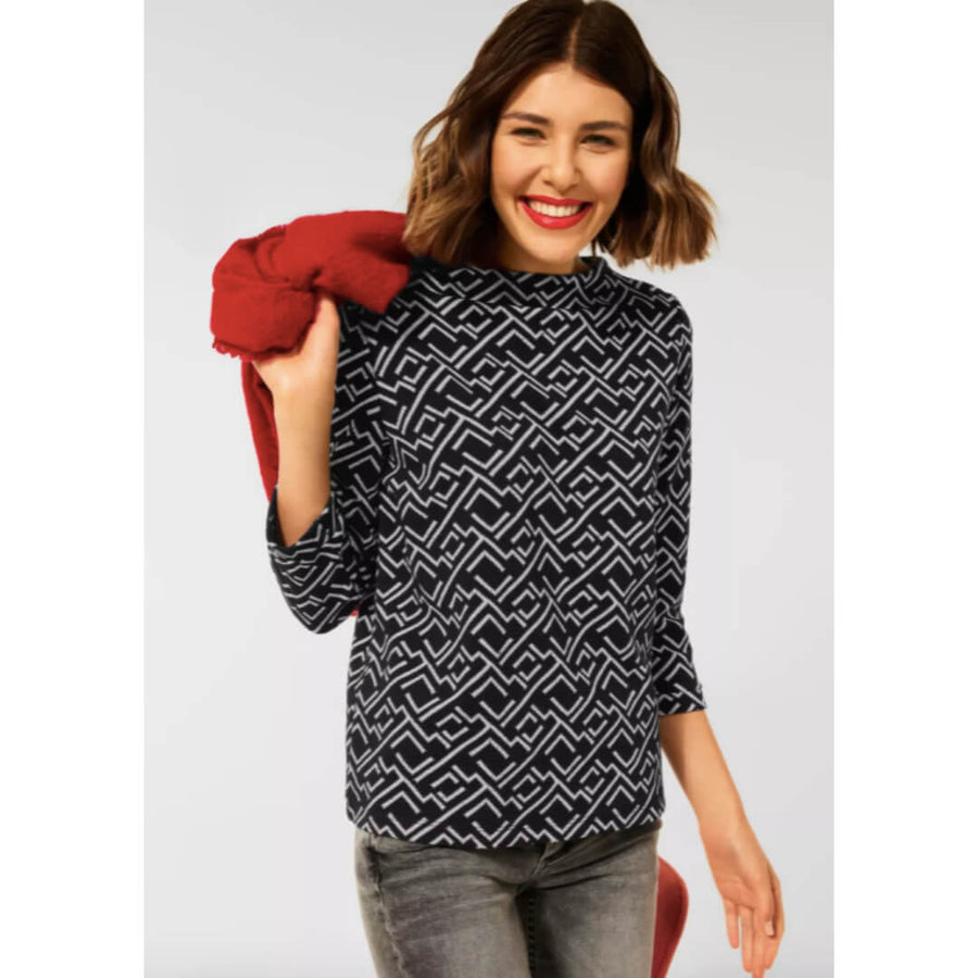 Street One paita, musta - Moment.fi