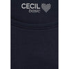 Cecil trikoopaita 1/1 Pia, tummansininen - Moment.fi