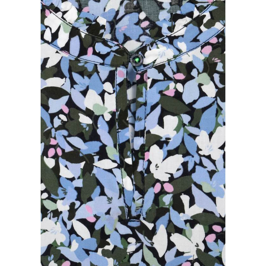 Street One kuosipaita, sininen - Moment.fi