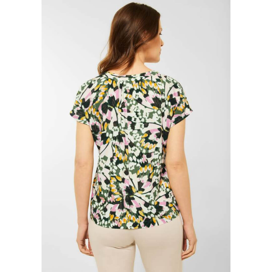 Street One kuosipaita, musta - Moment.fi