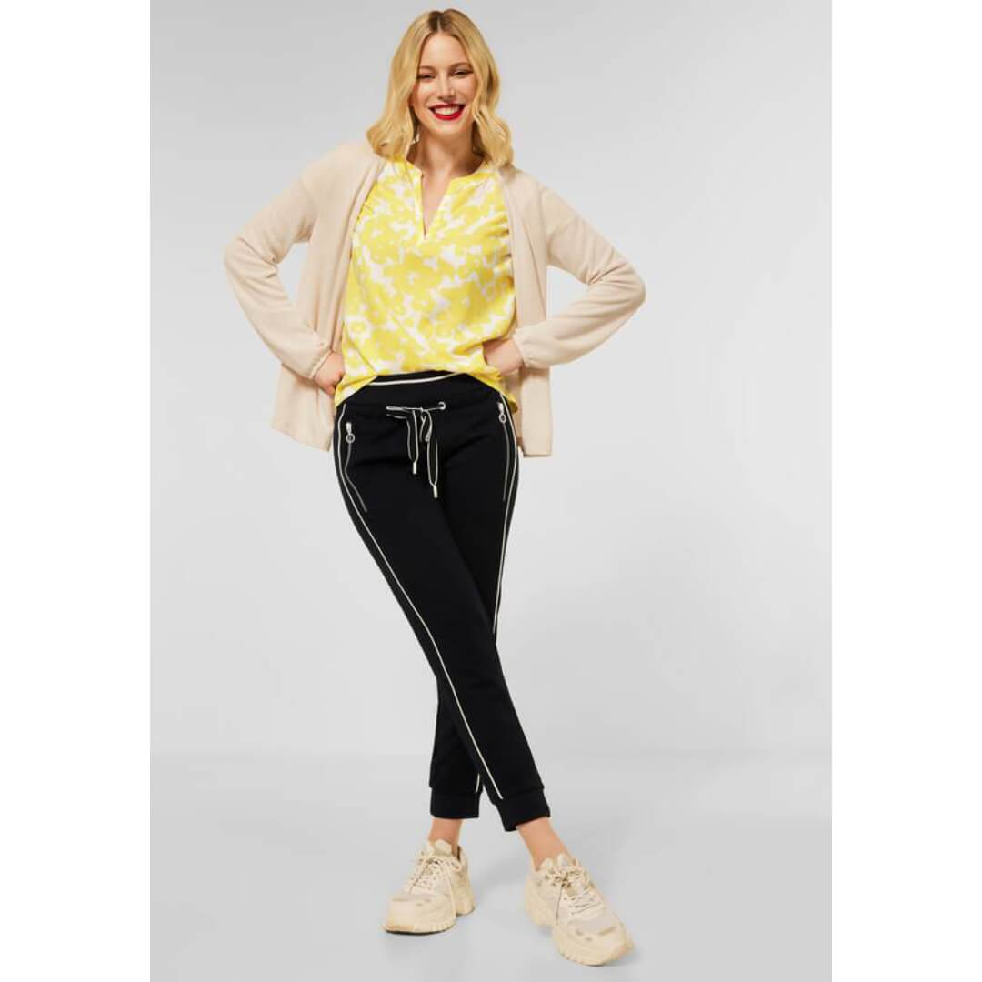 Street One kuosipaita, keltainen - Moment.fi