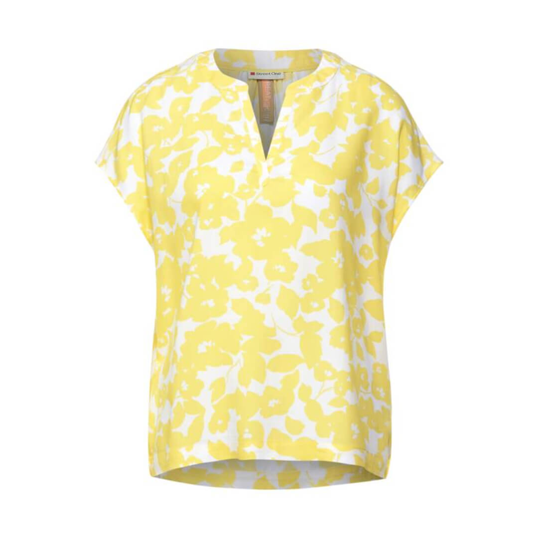 Street One kuosipaita, keltainen - Moment.fi