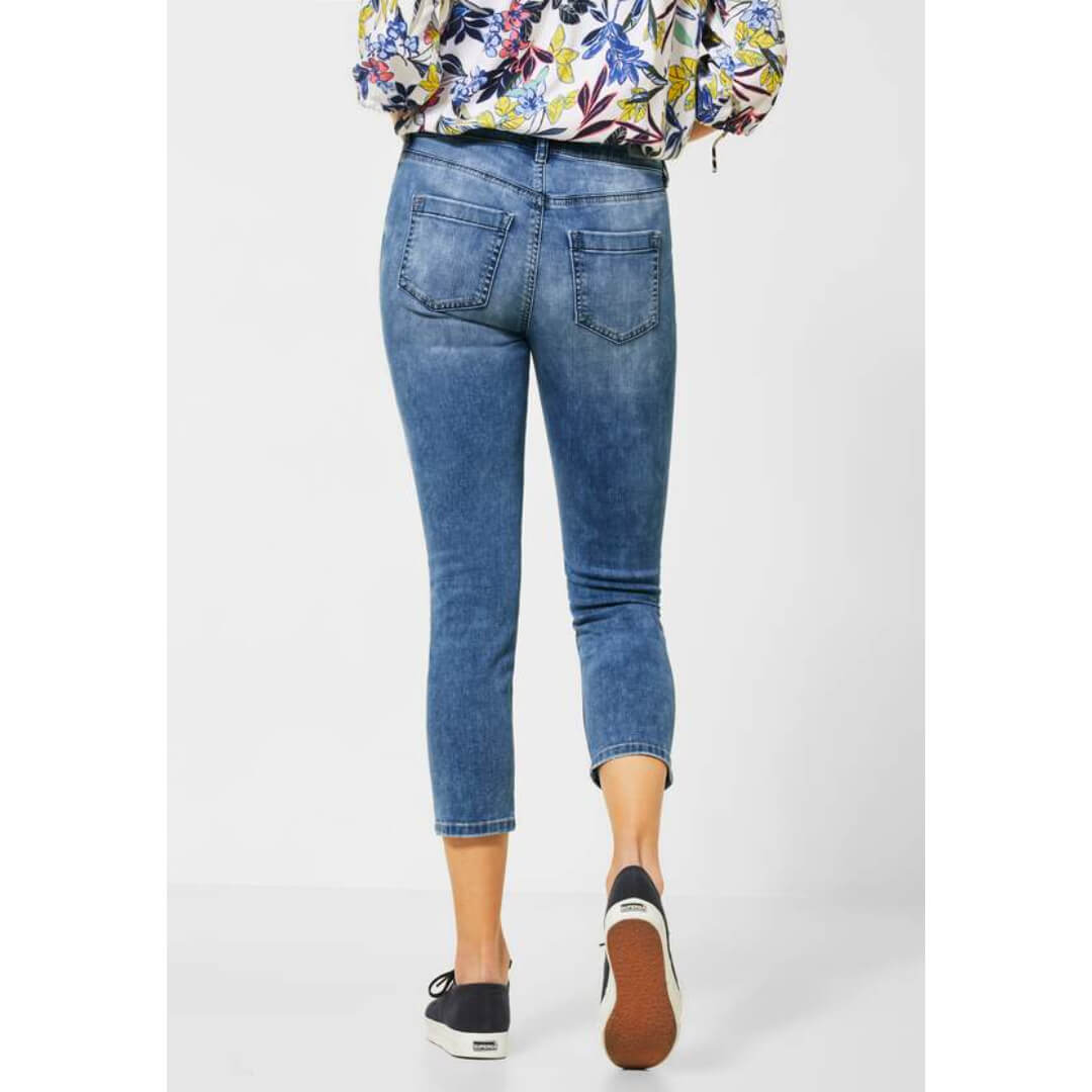 Street One farkku 7/8, vaaleansininen - Moment.fi