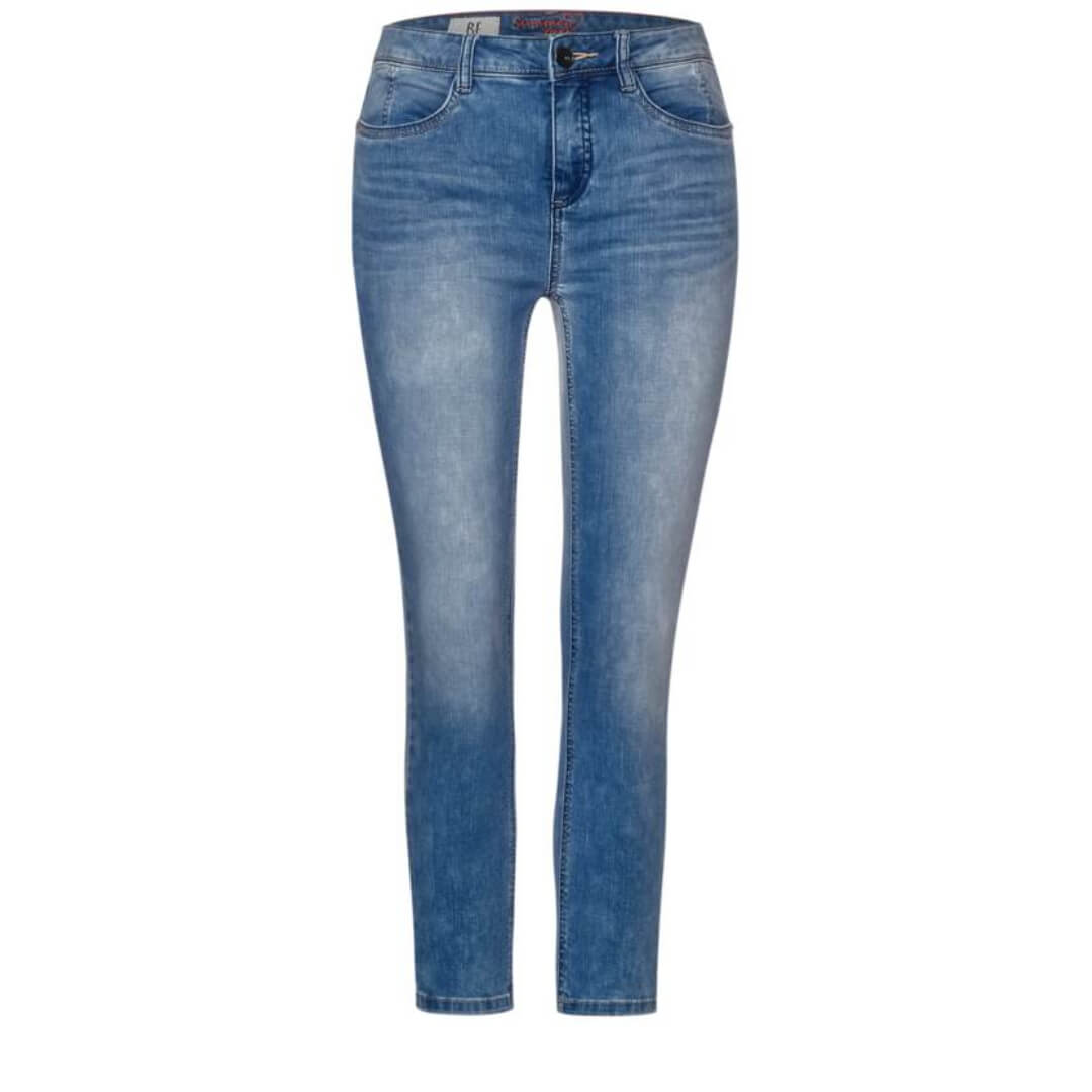 Street One farkku 7/8, vaaleansininen - Moment.fi