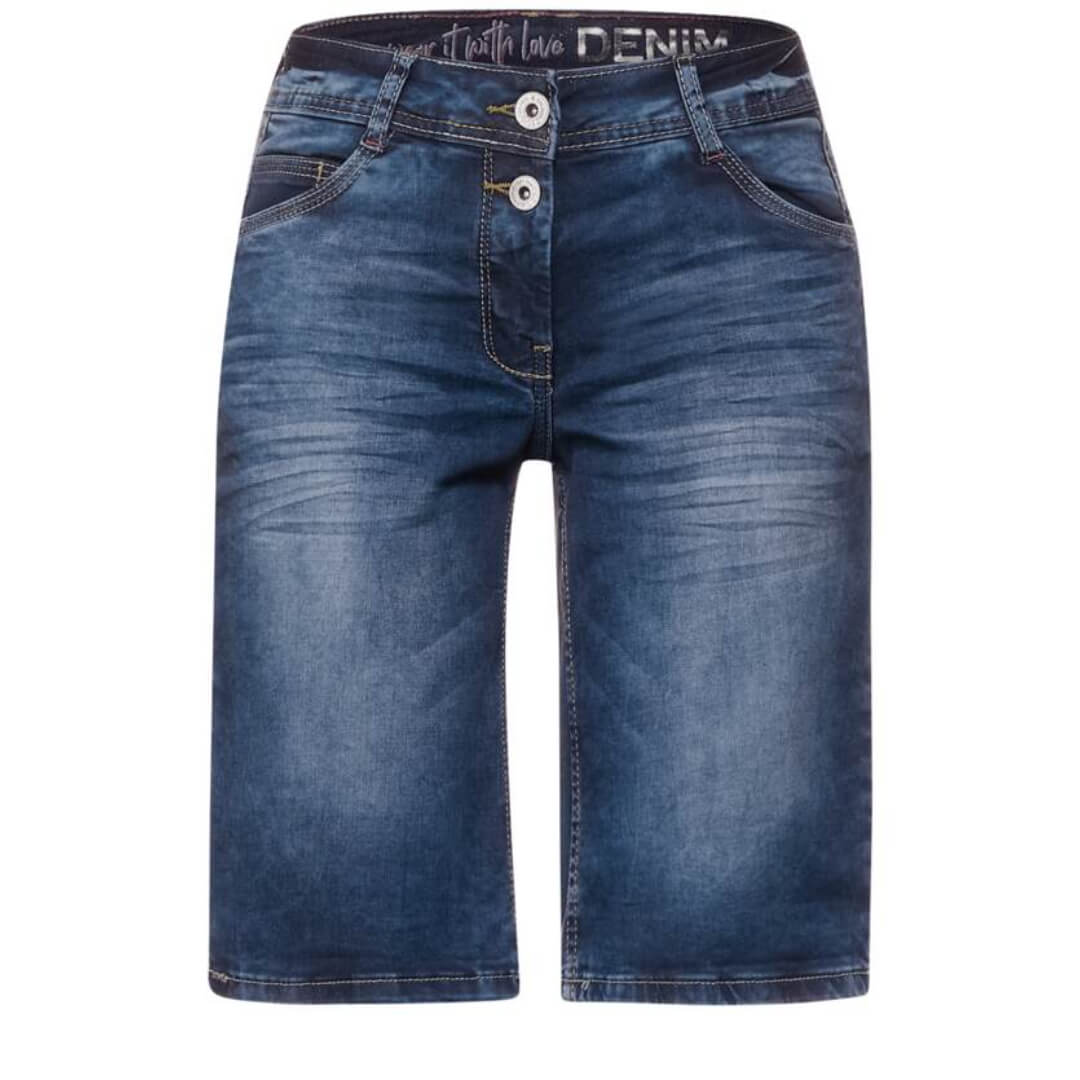 Cecil farkkushortsi, sininen - Moment.fi